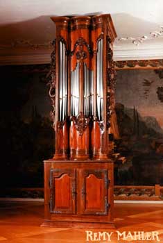 L'orgue au château de Bad Krozingen